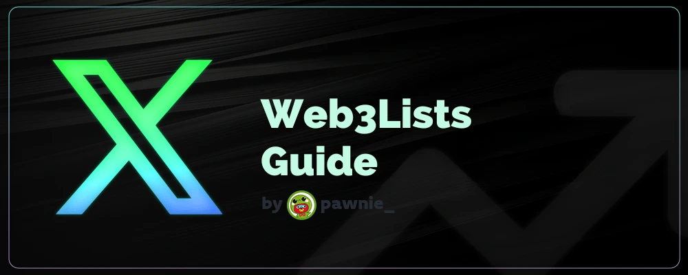 W3Match complete guide to using curated crypto Twitter lists