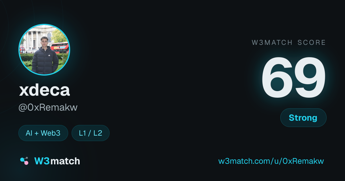 Share card for xdeca