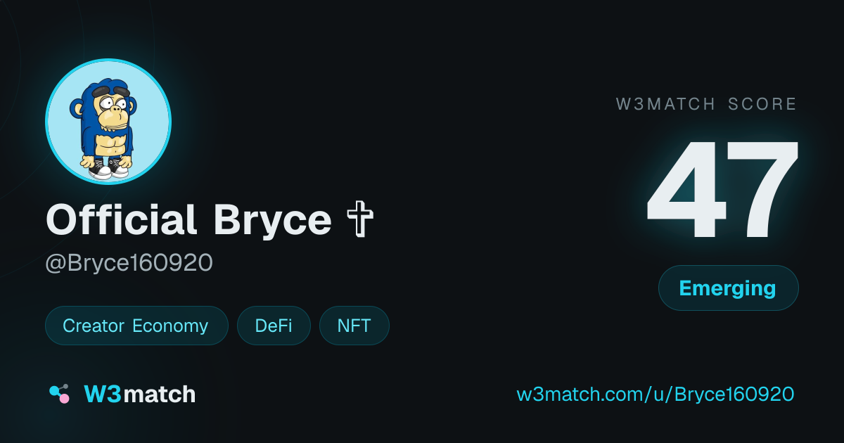 Share card for Official Bryce ✞