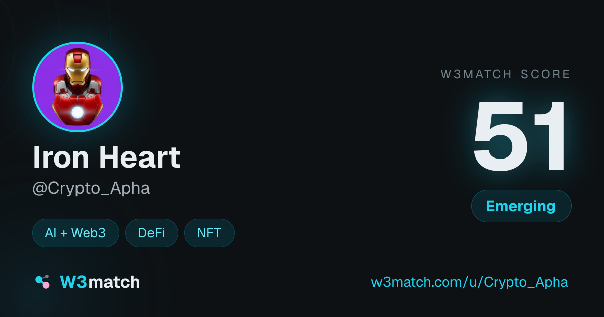 Share card for Iron Heart
