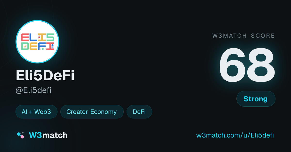 Share card for Eli5DeFi