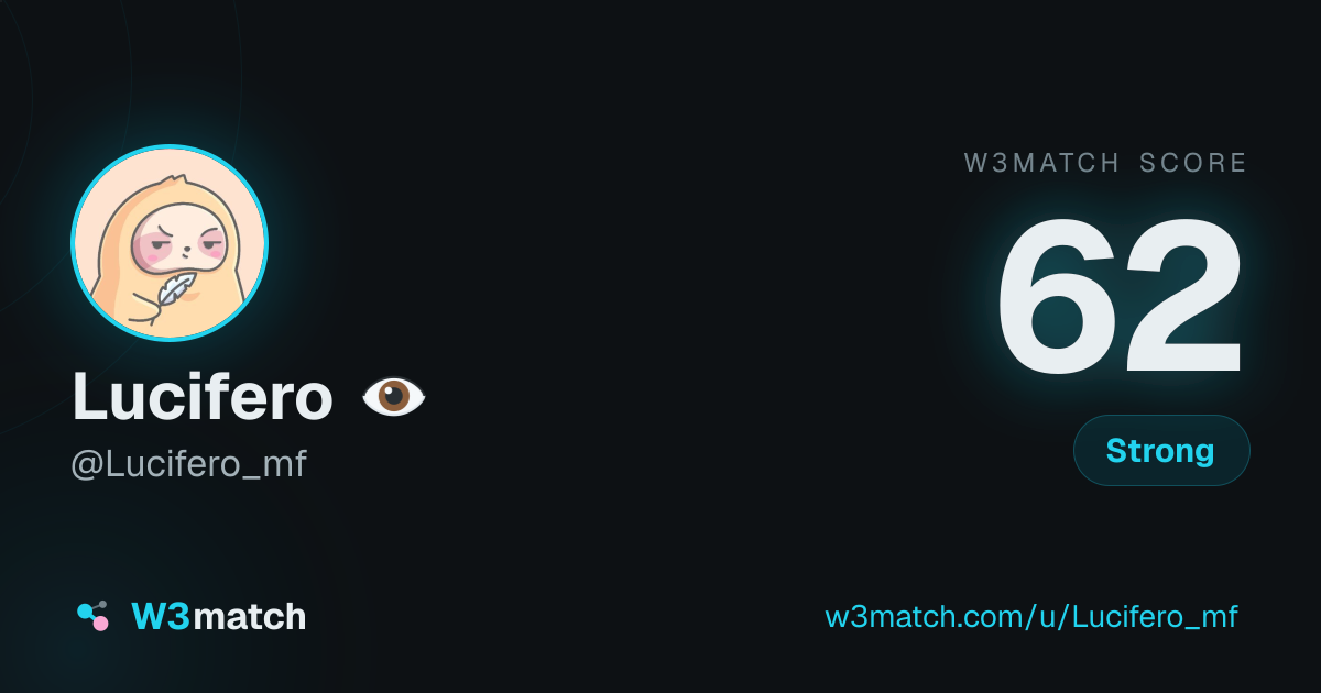 Share card for Lucifero 👁️