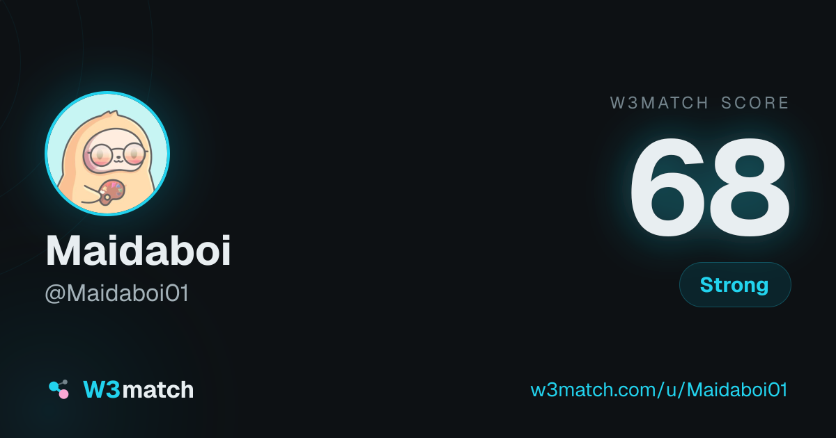 Share card for Maidaboi