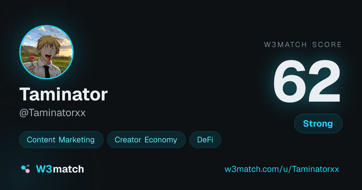 Share card for Taminator
