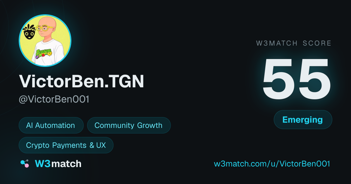 Share card for VictorBen.TGN
