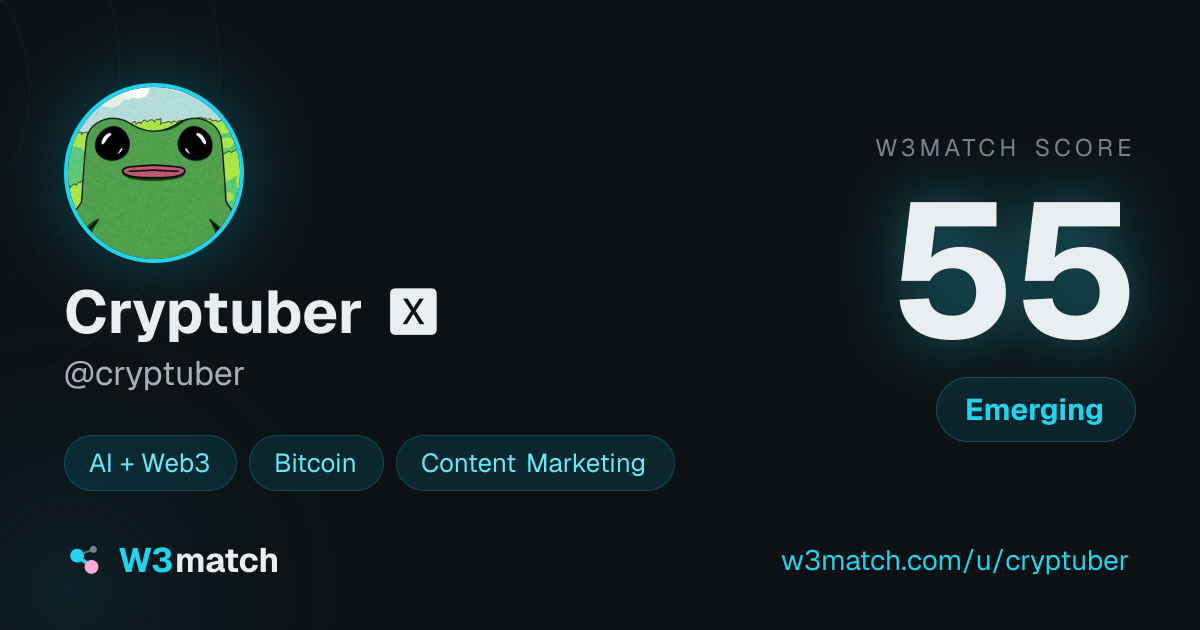Share card for Cryptuber 🆇