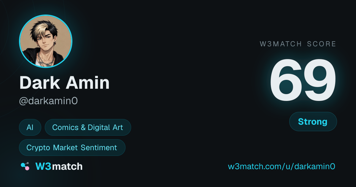 Share card for Dark Amin