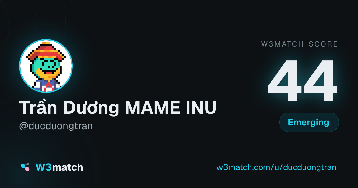 Share card for Trần Dương MAME INU