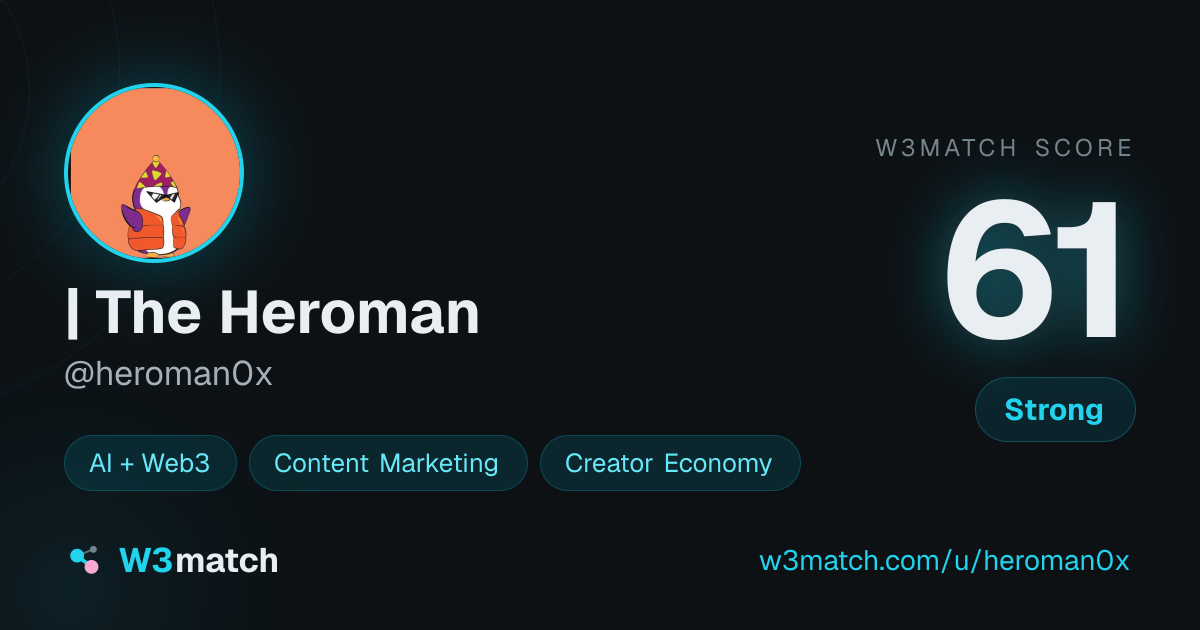 Share card for | The Heroman
