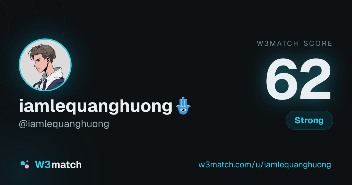 Share card for iamlequanghuong🪬