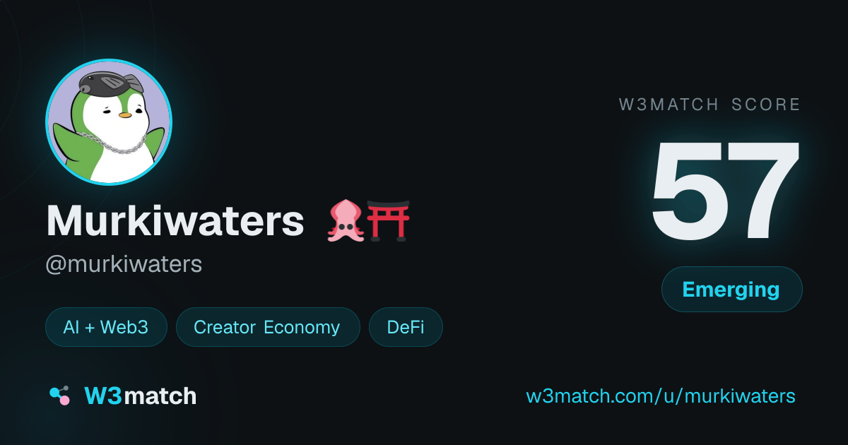 Share card for Murkiwaters 🦑⛩️
